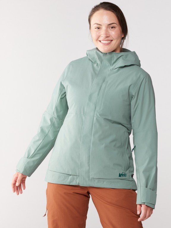Powderbound Insulated Jacket by Rei Co-op, stay warm, dry, and comfortable on the slopes.