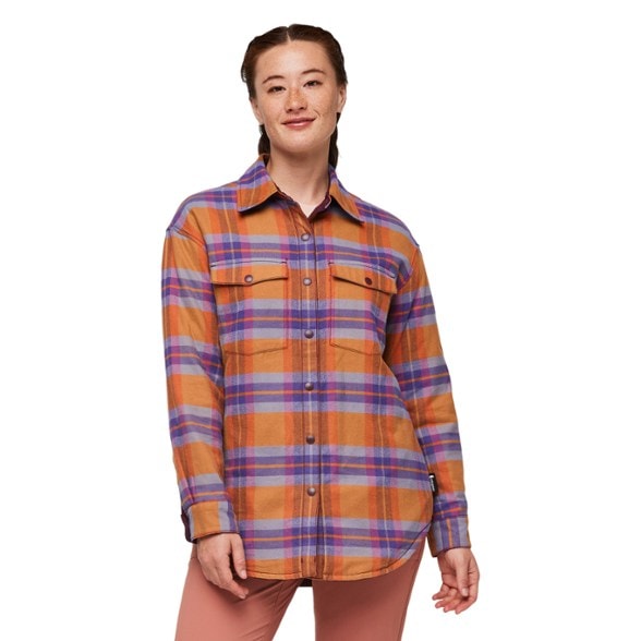 On Body Image of color Saddle Plaid