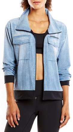 women's indigo jacket