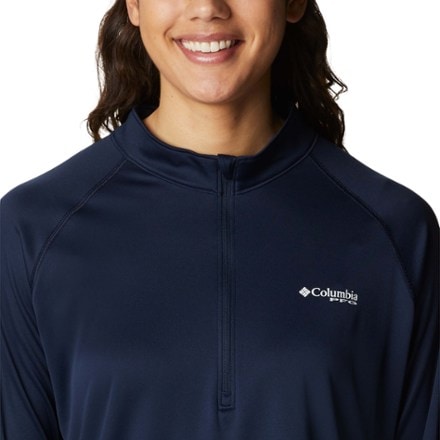 Columbia PFG Tidal Tee Quarter-Zip Shirt - Women's 3