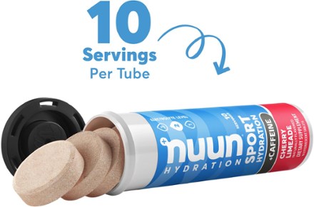 NUUN Sport + Caffeine Hydration Tablets - 10 Servings 2
