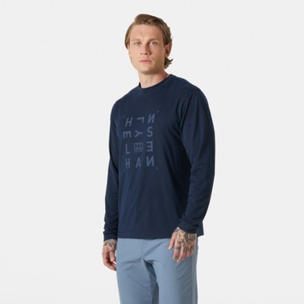Helly Hansen Skog Graphic Long-Sleeve T-Shirt - Men's 1