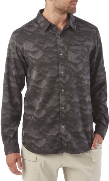 On Body Image of color Graphite Mountain Print