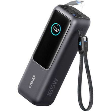 Anker A1695 25K, 165W Anker Laptop Power Bank with Built-In and Retractable Cables 1