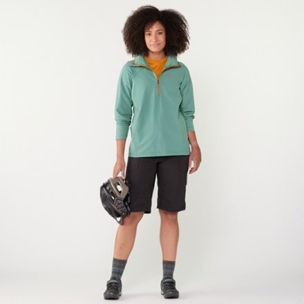 Outdoor Research Freewheel Half-Zip Bike Hoodie - Women's 3