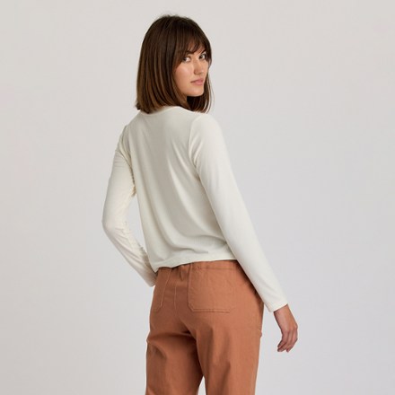 Free Fly Ribbed Long-Sleeve Shirt - Women's 1