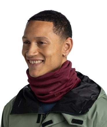 Buff Merino Heavyweight Neck Warmer 3