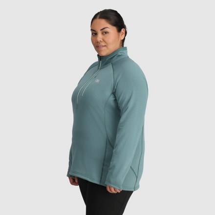 Outdoor Research Vigor Grid Fleece Quarter-Zip Pullover - Women's 8