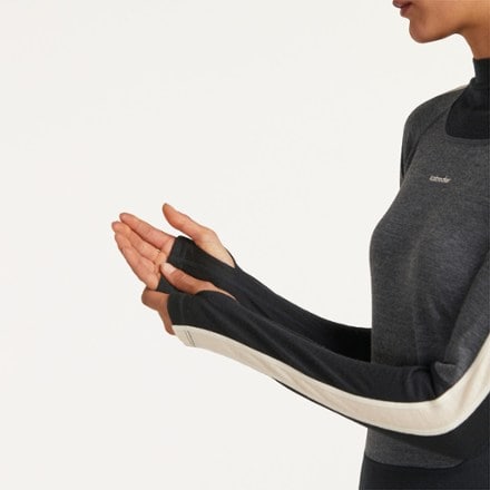 Icebreaker Merino 200 Oasis+ Long-Sleeve High Neck Base Layer Top - Women's 7