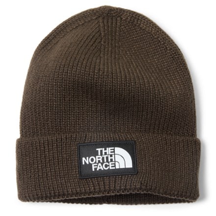 The North Face Logo Box Cuffed Beanie 0