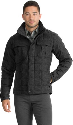 wool and down jacket