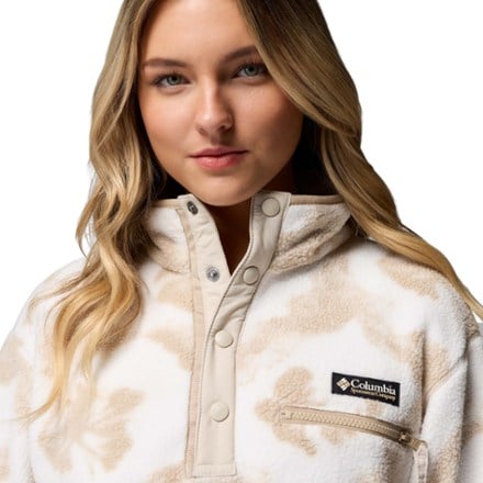 Columbia Helvetia II Cropped Half-Snap Fleece Pullover - Women's 6