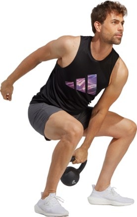 adidas D4M HIIT GFX Tank Top - Men's 3