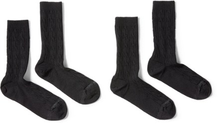 Smartwool Everyday Cable Crew Socks - Women's - 2 Pairs | REI Co-op