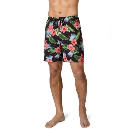 Free Country Full Elastic Swim Shorts - Men's 0