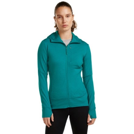Icebreaker Merino 260 Quantum Long-Sleeve Zip Hoodie - Women's 1