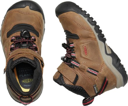 KEEN Ridge Flex Waterproof Hiking Boots - Little Kids' 4