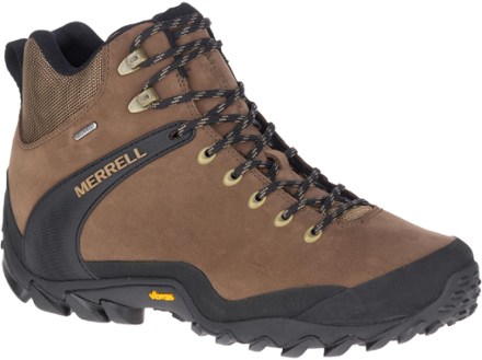 merrell chameleon 8 leather mid waterproof hiking boots