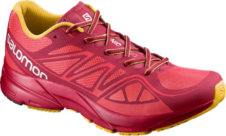 salomon pink shoes