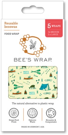 Bee's Wrap Variety Pack Food Wraps - Set of 5 2