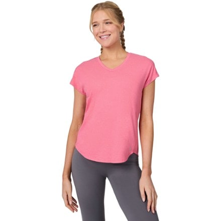 Free Country Microtech Chill V-Neck T-Shirt - Women's 0