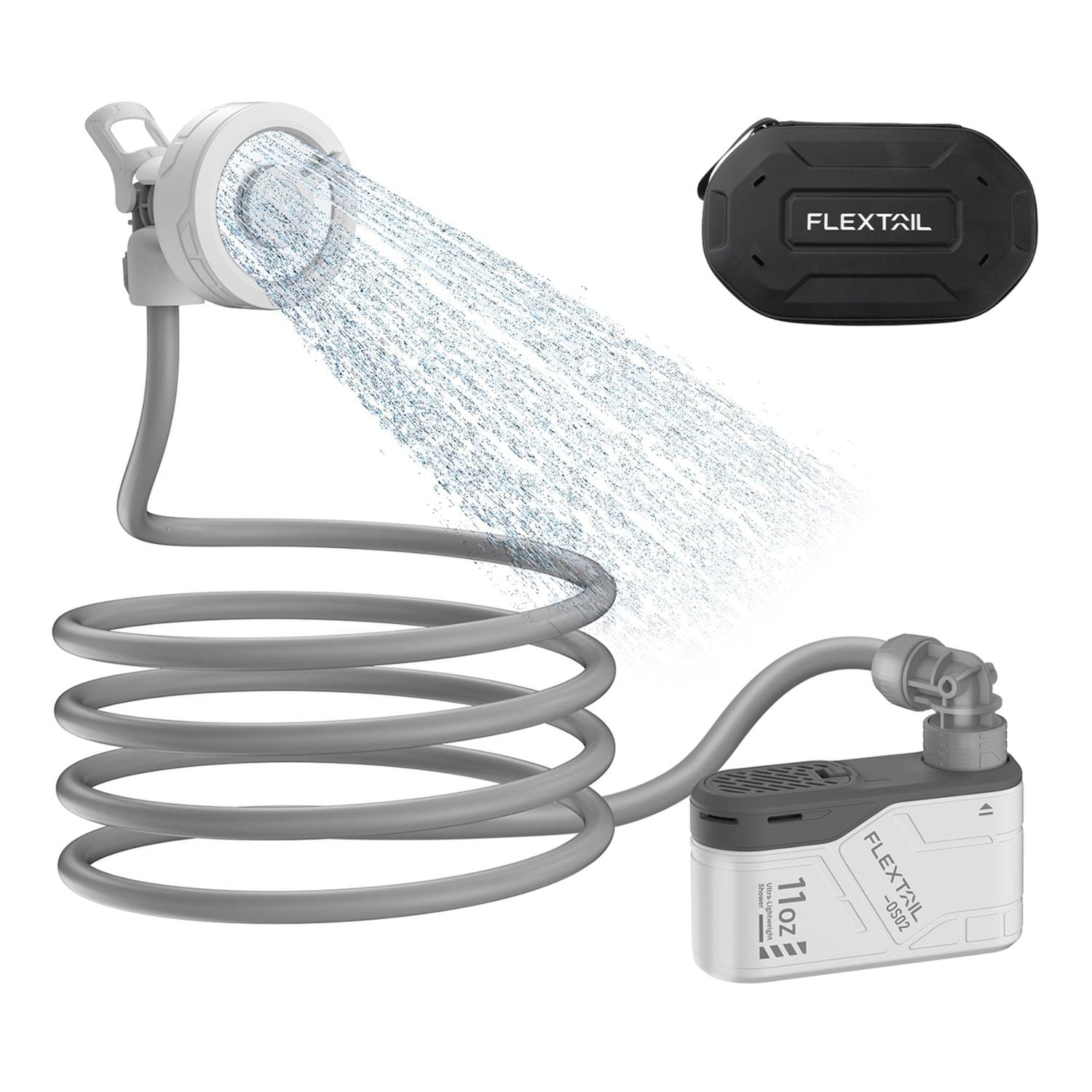 Flextail Max Shower with Case