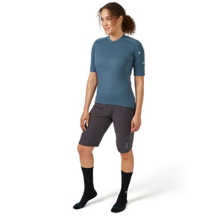 Rab Cindercrino Zip Tee Cycling Jersey - Women's 3