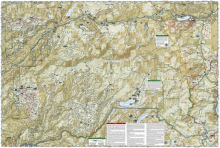 Tahoe National Forest Map National Geographic Tahoe National Forest: Yuba & American Rivers  Topographic Map | Rei Co-Op