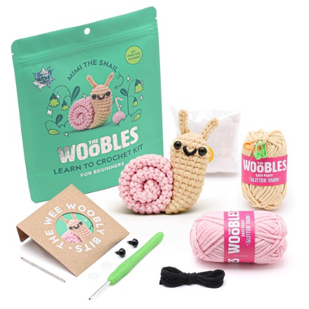 The Woobles Mimi the Snail Crochet Kit 2
