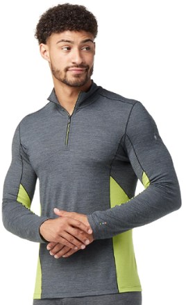 Smartwool Merino Sport Long-Sleeve Quarter-Zip Top - Men's 1