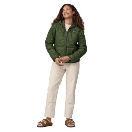 Patagonia Diamond Quilted Bomber Insulated Hoody - Women's 3