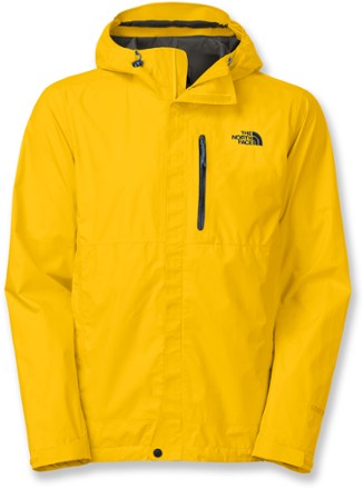 north face gore tex yellow 