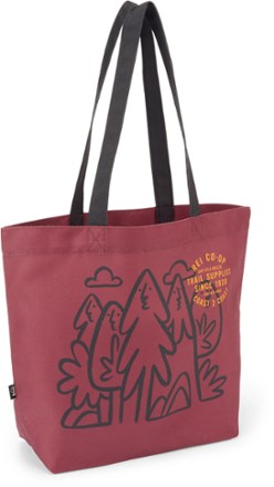 Females Face Design Tote Bag - 16 x 12 inches