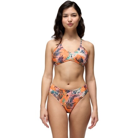 prAna Reef Break Adjustable Swimsuit Top - Women's PAPAYA ISLAND FEVER (Bottoms not included)