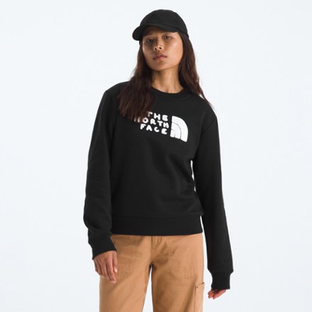 The North Face Evolution Sketch Logo Half Dome Crew Shirt - Women's 0