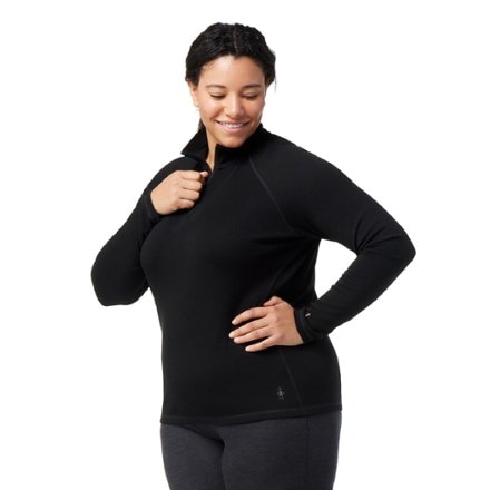 Smartwool Classic Thermal Merino Quarter-Zip Base Layer Top - Women's 1