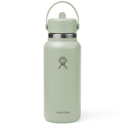 Hydro Flask Wide-Mouth Vacuum Water Bottle with Flex Straw Cap - 32 fl. oz. 0