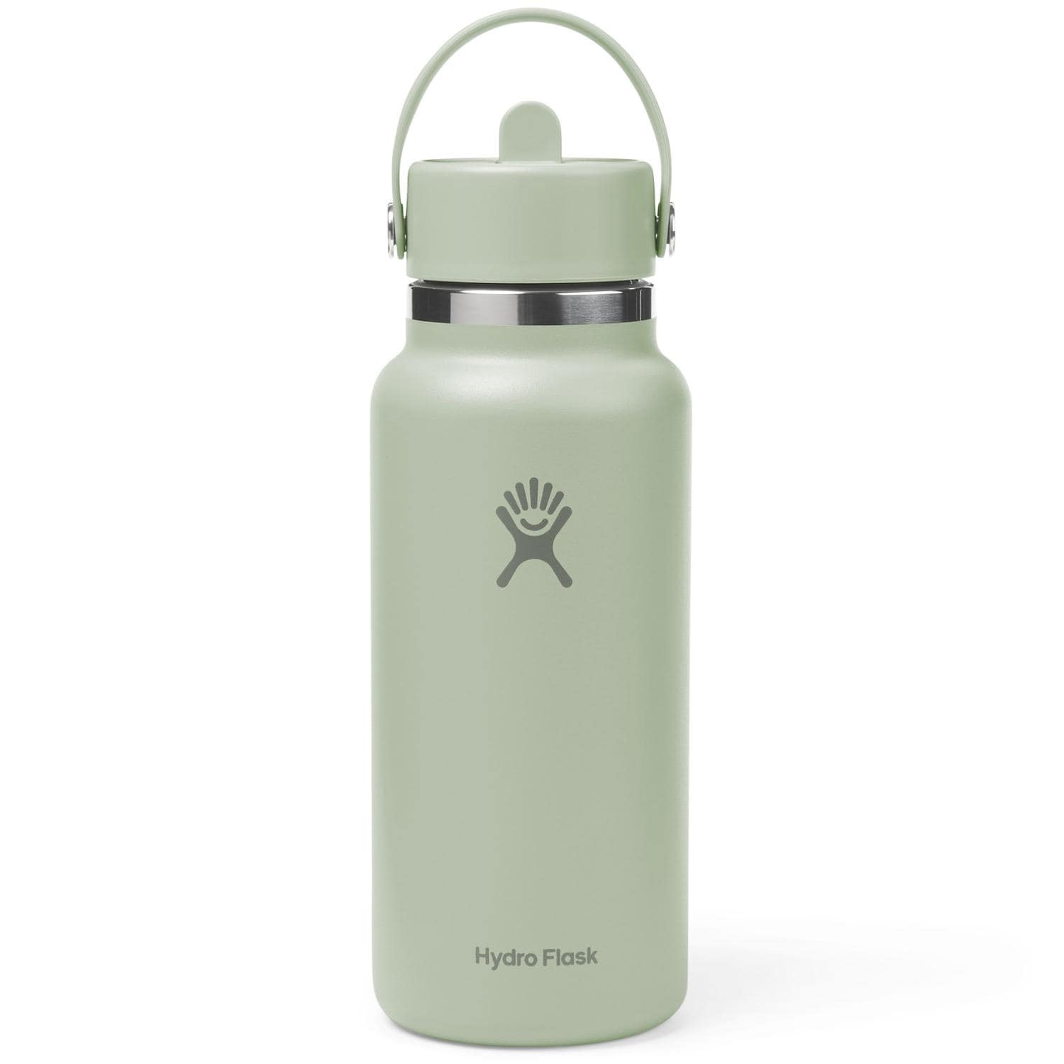 Wide-Mouth Vacuum Water Bottle with Flex Straw Cap - 32 fl. oz.