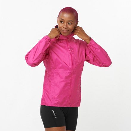 Workout sales rain jacket