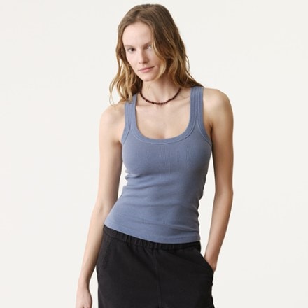 Marine Layer Lexi Rib Scoop Tank Top - Women's 4