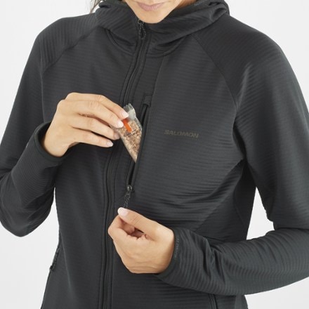 Salomon Essential Lightwarm Full-Zip Hoodie - Women's 4