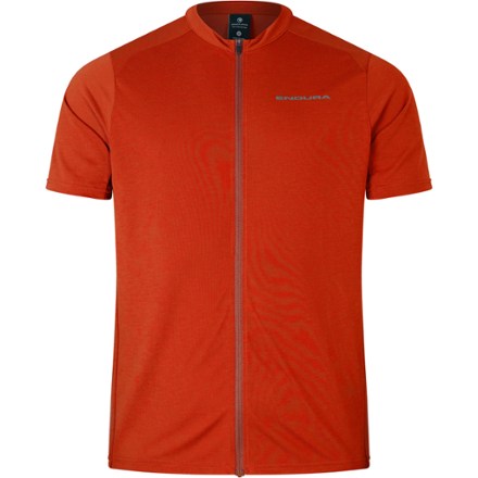 Endura Men's Loop Zipped Cycling Jersey  Red XL