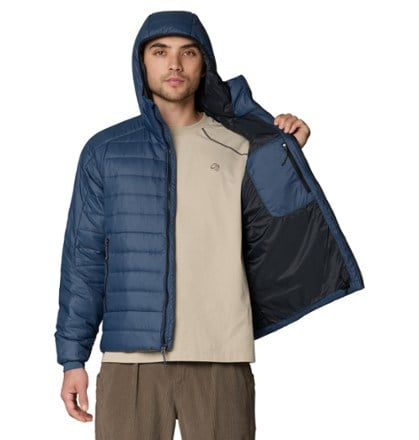 Mountain Hardwear Free Element Hooded Insulated Jacket - Men's 4