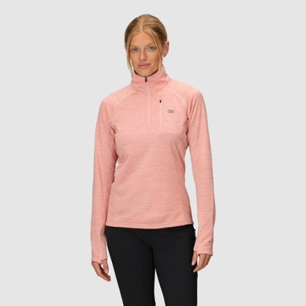 Outdoor Research Vigor Grid Fleece Quarter-Zip Pullover - Women's 1
