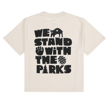 Parks Project Stand With Parks Boxy T-Shirt - Women's 1