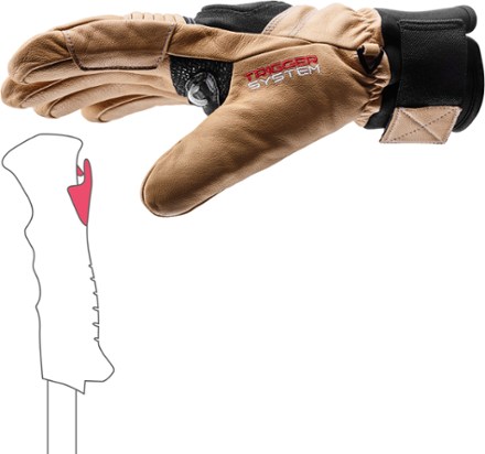 Leki Copper S Gloves 3