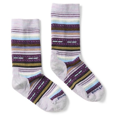 thumbnail interactive-video image 1 of Smartwool Everyday Margarita Crew Socks - Merino Wool Socks For Men & Women With Shred Shield Technology 1 of 5