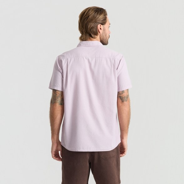 On Body Image of color Washed Dusty Lilac