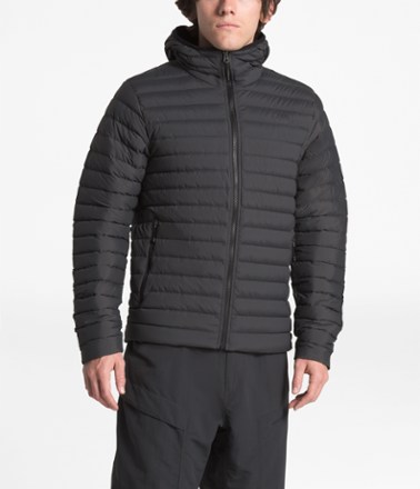 north face stretch down hoodie