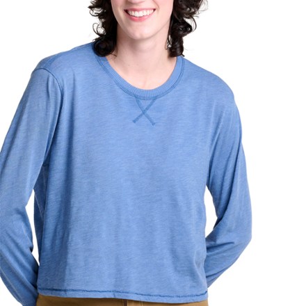 (取寄) トードアンドコー レディース バウンドレス ジャージ ロング スリーブ ティー Toad&Co women Boundless Jersey Long Sleeve Tee Kyanite Women's Toad&Co Boundless Jersey Long Sleeve Tee | Zappos.com